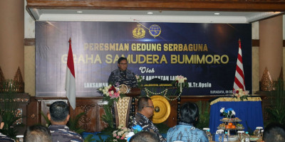 Dakormar Hadiri Peresmian Gedung GSB Graha Samudera