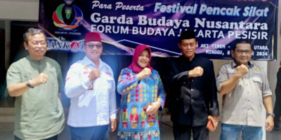 Festival Pencak Silat Seni Tradisi Garda Budaya Nusantara Jakarta Utara