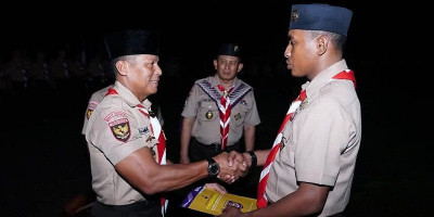 Kursus Pembina Pramuka Mahir Tingkat Lanjutan Trisaka TNI Resmi Ditutup