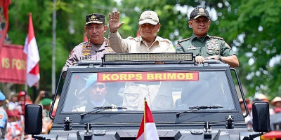 Panglima TNI Hadiri Apel Kasatwil Polri 2024 di Semarang