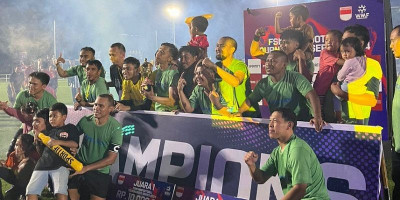 Pelindo FC dan SMK Jakbar 1 Juara FSMI Minifootball Tournament