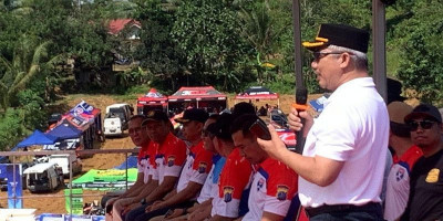 Kapolresta Balikpapan Hadiri Balikpapan Open Motocross dan Grasstrack 