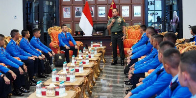 Panglima TNI Terima Audiensi Siswa-Siswi SMA Taruna Nusantara