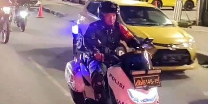 Dandim 1710/Mimika Bersama Kapolres Pimpin Patroli Sepeda Motor