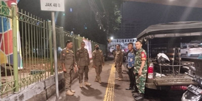 Penertiban Pedagang di Kolong Flyover Kampung Melayu Berjalan Kondusif