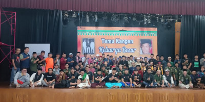Keluarga Besar Perguruan Silat Aliran Rahmat Cing Ramdhani Tanah Abang Gelar Silaturahmi