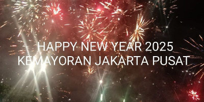 Kemayoran Meriah Sambut Tahun Baru 2025 dengan Pesta Kembang Api Spektakuler