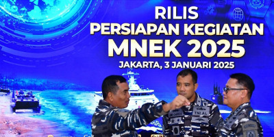 Dankormar Dampingi Kasal, Penyampaian Pelaksanaan 5th MNEK 2025 Dan Capaian TNI AL Tahun 2024
