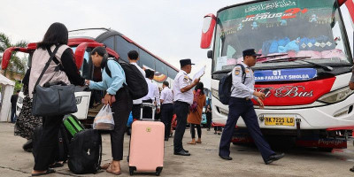 Puncak Arus Balik Nataru 2024/2025 di Sumut