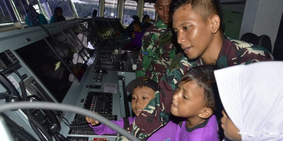Koarmada III Terima Kunjungan TK Unimuda Alam Mentari Sorong
