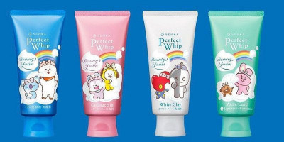 Keluarkan Pembersih Wajah, Kolaborasi Senka dengan BT21 Wajib Dicoba!