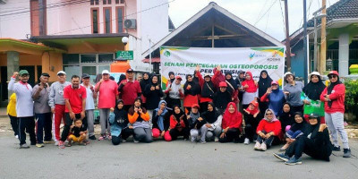 PERWATUSI Bontang Kaltim Gelar Berbagai Kegiatan Senam untuk Pencegahan Osteoporosis
