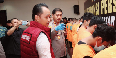 Penindakan Sarang Narkoba Jaringan Kampung Borta