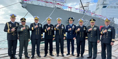 Dua Kapal Perang Buatan Italia Perkuat Armada TNI AL