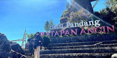 Melihat Lukisan Alam Nyata Dieng lewat Wisata Batu Pandang Ratapan Angin