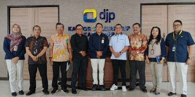 PWI Jaya Audiensi ke Kanwil DJP Jakbar Bahas Sinergi Publikasi Perpajakan