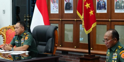 Panglima TNI Ikuti Pertemuan CHODs Secara Virtual