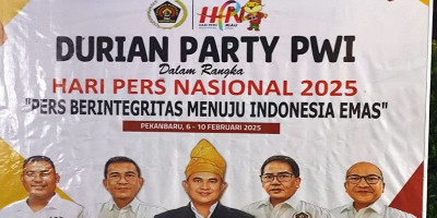 Durian Party Warnai Malam Terakhir HPN 2025 di Pekanbaru