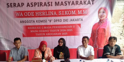 Wa Ode Herlina Serap Aspirasi Warga Gunung Sahari Selatan dalam Reses DPRD DKI