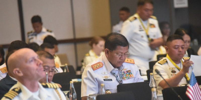 Pangkoarmada III Ikuti The 6th International Maritime Security Symposium 2025 di Bali