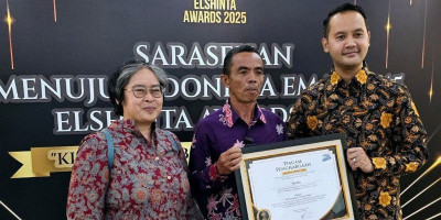 Suyono, Local Hero Wasteco, Raih Elshinta Award 2025