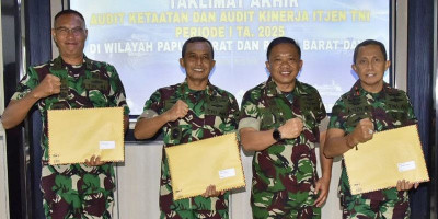 Audit Kinerja dan Kepatuhan TNI di Papua Barat Resmi Berakhir
