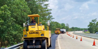 Hadapi Angkutan Lebaran Tahun 2025, Tol Bakter Perbaiki Beberapa Titik Jalan