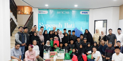PNM Menyebarkan Kebahagiaan: Berbagi Keceriaan Bersama Anak Yatim di 58 Cabang Seluruh Indonesia
