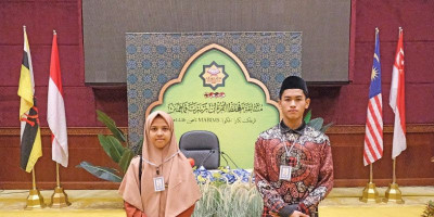 Dua Hafidz Muda Harumkan Nama Indonesia di Brunei Darussalam
