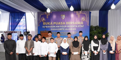 Kabaharkam Polri Hadiri Buka Puasa Bersama Dengan Jajaran Korps Baharkam Polri
