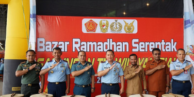 Bazar Ramadhan TNI di Biak: Wujud Kepedulian untuk Masyarakat Jelang Idul Fitri