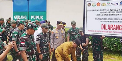Kasum TNI Richard Tampubolon Pimpin Langsung Penertiban Lahan Sawit di Kalimantan