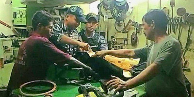 TNI AL Selamatkan Kapal Kargo MV Serenity-09 di Samudera Pasifik