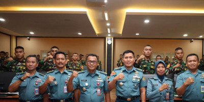 Perkuat Etika Tempur, Kadepiptek Kolonel Marinir Kakung Priyambodo Buka Workshop Hukum Humaniter dan HAM bagi Taruna AAL