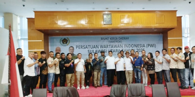 Gubernur Yulius Selvanus Ajak PWI Sulut Kawal Program Strategis Pemerintah Daerah