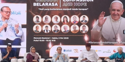 Sebelum ke Roma, Kardinal Suharyo Hadiri Asa Belarasa di Jakarta