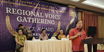 Komunitas FGBMFI DKJ 1 Luncurkan Logo Terbaru Majalah Voice