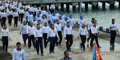 Koarmada III Rayakan HUT ke-7 dengan Semangat Sinergi dan Kebersamaan