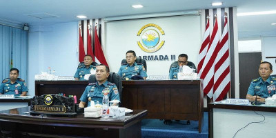 Pangkoarmada II Saksikan Pemusnahan 2 Ton Narkotika Hasil Operasi Laut Terbesar Dalam Sejarah