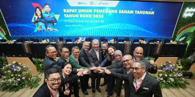 RUPST PGN 2025 Setujui Bagikan Dividen 80 Persen Laba Bersih 2024 Setara USD 271,5 Juta