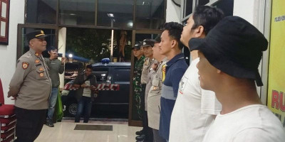 Patroli Tiga Pilar Polres Metro Jakpus Sisir Wilayah Rawan 