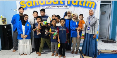 Pengabdian kepada Masyarakat di Asrama Sahabat Yatim 