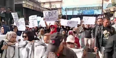 Pedagang Geruduk Balai Kota Bogor, Tolak Relokasi Sepihak