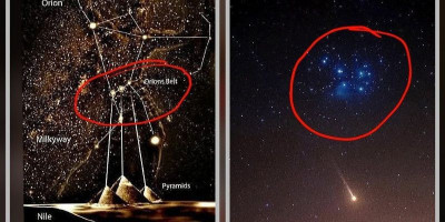 Misteri Tiga Piramida Terhubung dengan Rasi Orion
