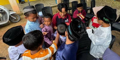 Artha Graha Peduli dan MEG Tebar Berkah Idul Adha di Tanjung Kertang