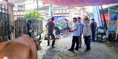 Qurban Kolaboratif BKPRMI-DMDI Sasar Warga Kurang Mampu