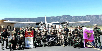 Marinir TNI AL dan USMC Gelar Latma Reconex 2025 di AS
