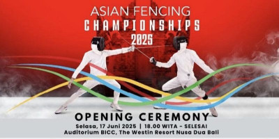 Peserta Membludak! Kejuaraan Anggar Asia 2025 Catat Rekor