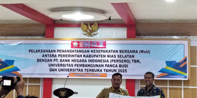 UT Medan dan Nias Selatan Resmikan Kerja Sama Peningkatan SDM