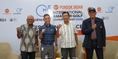 Turnamen Golf Amatir Internasional di Jakarta Diminati 11 Negara